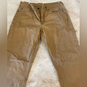 Levi's Tan Pants with Classic Label